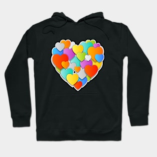 Valentine's Day Card Hoodie